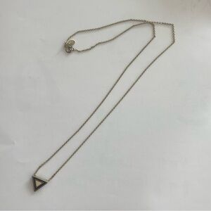 American Apparel Triangle Necklace